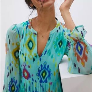 NWT! Anthropologie Serenade Maxi Dress